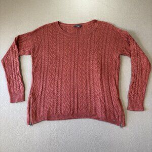 American Eagle Womens Cable Knit Sweater Cozy Cottagecore Preppy Casual Fall XL